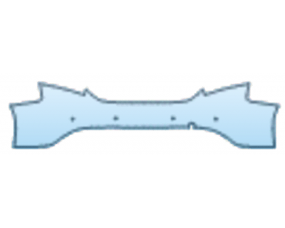 Precut PPF Kit – Clear Bra Paint Protection Film PAINT PROTECTION KIT - 2024 ALFA ROMEO GIULIA BASE REAR BUMPER KIT WITH PARKING SENSORS - PRECUT PPF CLEAR BRA WRAP