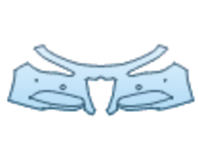 Precut PPF Kit – Clear Bra Paint Protection Film PAINT PROTECTION KIT - 2024 ALFA ROMEO GIULIA BASE BUMPER KIT WITH SPORT FRONT FASCIA WITH PARKING SENSORS - PRECUT PPF CLEAR BRA WRAP