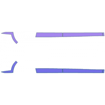 PAINT PROTECTION KIT - 2025 ALFA ROMEO TONALE BASE ROCKER PANEL KIT DOOR KIT ONLY - PRECUT PPF CLEAR BRA WRAP
