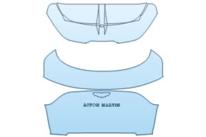 2027 ASTON MARTIN DBX 707 TRUNK LID AND SPOILER KIT INCONSISTENT EMBLEM PLACEMENT