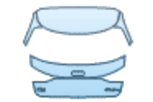 2027 AUDI Q4 E-TRON SUV PRESTIGE HATCH KIT EMBLEM PLACEMENT VARIES WITHOUT LICENSE PLATE CUTOUT