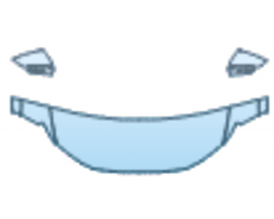 PAINT PROTECTION KIT - 2025 AUDI Q4 E-TRON SUV PREMIUM PLUS HOOD FENDER AND MIRROR KIT BIKINI CUT - PRECUT PPF CLEAR BRA WRAP