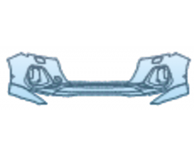 PAINT PROTECTION KIT - 2025 AUDI SQ7 PRESTIGE BUMPER KIT WITH HEADLAMP WASHERS WITH PARKING SENSORS - PRECUT PPF CLEAR BRA WRAP