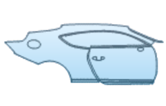 Precut PPF Kit – Clear Bra Paint Protection Film PAINT PROTECTION KIT - 2026 BENTLEY CONTINENTAL GT MULLINER DOOR AND REAR FENDER KIT RIGHT SIDE ONLY - PRECUT PPF CLEAR BRA WRAP