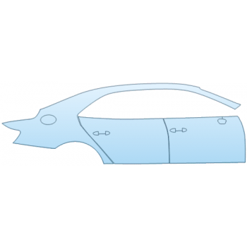 Precut PPF Kit – Clear Bra Paint Protection Film PAINT PROTECTION KIT - 2025 BENTLEY FLYING SPUR SPEED DOOR AND REAR FENDER KIT RIGHT SIDE ONLY - PRECUT PPF CLEAR BRA WRAP