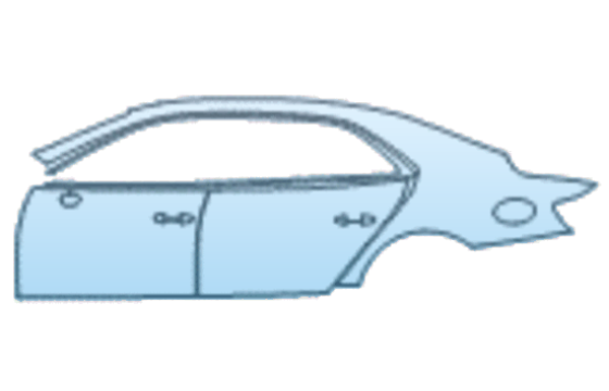 Precut PPF Kit – Clear Bra Paint Protection Film PAINT PROTECTION KIT - 2026 BENTLEY FLYING SPUR MULLINER DOOR AND REAR FENDER KIT LEFT SIDE ONLY - PRECUT PPF CLEAR BRA WRAP