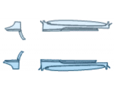 PAINT PROTECTION KIT - 2025 BENTLEY CONTINENTAL GTC SPEED ROCKER PANEL KIT - PRECUT PPF CLEAR BRA WRAP