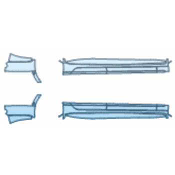 PAINT PROTECTION KIT - 2025 BENTLEY FLYING SPUR SPEED ROCKER PANEL KIT WITH STYLING SPECIFICATION - PRECUT PPF CLEAR BRA WRAP