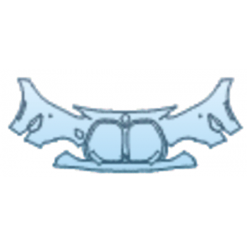 PAINT PROTECTION KIT - 2025 BMW 4 SERIES COUPE 430I SPORT BUMPER KIT WITH PARKING SENSORS - PRECUT PPF CLEAR BRA WRAP