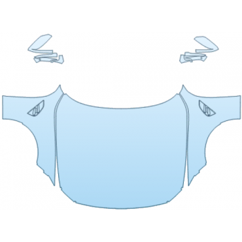 Precut PPF Kit – Clear Bra Paint Protection Film PAINT PROTECTION KIT - 2025 BMW 4 SERIES M4 M4 COMPETITION XDRIVE CONVERTIBLE FULL HOOD FENDER AND MIRROR KIT HOOD PRE WRAPPED .5 INCH WITH M PERFORMANCE PACKAGE - PRECUT PPF CLEAR BRA WRAP