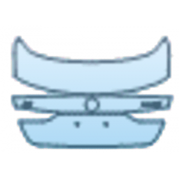 PAINT PROTECTION KIT - 2025 BMW I4 EDRIVE40 M SPORT TRUNK LID KIT EMBLEM PLACEMENT VARIES - PRECUT PPF CLEAR BRA WRAP