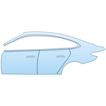 PAINT PROTECTION KIT - 2025 BMW 4 SERIES M440I GRAN COUPE DOOR AND REAR FENDER KIT LEFT SIDE ONLY - PRECUT PPF CLEAR BRA WRAP