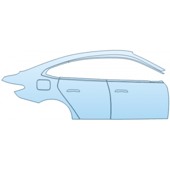 Precut PPF Kit – Clear Bra Paint Protection Film PAINT PROTECTION KIT - 2025 BMW 4 SERIES M440I GRAN COUPE DOOR AND REAR FENDER KIT RIGHT SIDE ONLY - PRECUT PPF CLEAR BRA WRAP