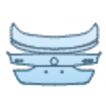 Precut PPF Kit – Clear Bra Paint Protection Film PAINT PROTECTION KIT - 2025 BMW 4 SERIES GRAN COUPE 430I M SPORT TRUNK LID KIT INCONSISTENT BADGE PLACEMENT WITH XDRIVE AND 430I BADGES - PRECUT PPF CLEAR BRA WRAP