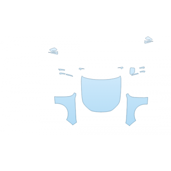 Precut PPF Kit – Clear Bra Paint Protection Film PAINT PROTECTION KIT - 2025 BMW 7 SERIES 750E XDRIVE FULL HOOD FENDER AND MIRROR KIT - PRECUT PPF CLEAR BRA WRAP