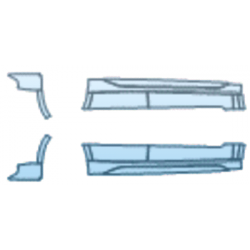 PAINT PROTECTION KIT - 2025 BMW X1 M35I ROCKER PANEL KIT - PRECUT PPF CLEAR BRA WRAP