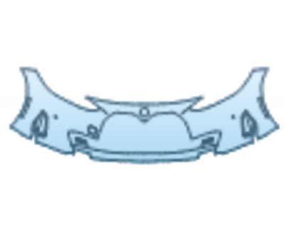 Precut PPF Kit – Clear Bra Paint Protection Film PAINT PROTECTION KIT - 2025 BMW 4 SERIES GRAN COUPE 430I SPORT LINE BUMPER KIT WITH 2 PARKING SENSORS - PRECUT PPF CLEAR BRA WRAP