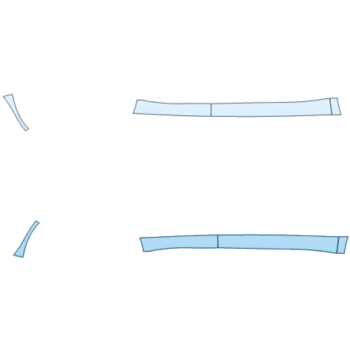 PAINT PROTECTION KIT - 2025 CHEVROLET EQUINOX EV 1LT ROCKER PANEL KIT - PRECUT PPF CLEAR BRA WRAP