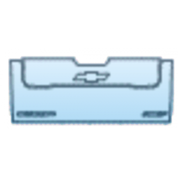PAINT PROTECTION KIT - 2025 CHEVROLET SILVERADO EV RST - EXTENDED RANGE TAILGATE KIT INCONSISTENT BADGE PLACEMENT - PRECUT PPF CLEAR BRA WRAP