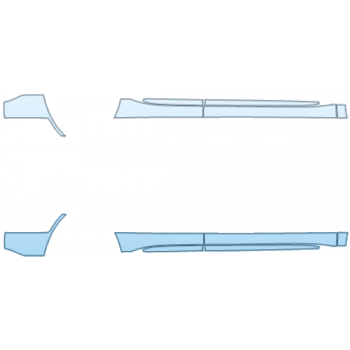 PAINT PROTECTION KIT - 2025 FORD EXPLORER ST ROCKER PANEL KIT - PRECUT PPF CLEAR BRA WRAP