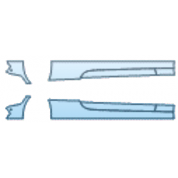 PAINT PROTECTION KIT - 2025 MERCEDES-BENZ CLE COUPE 300 4MATIC AMG LINE ROCKER PANEL KIT - PRECUT PPF CLEAR BRA WRAP