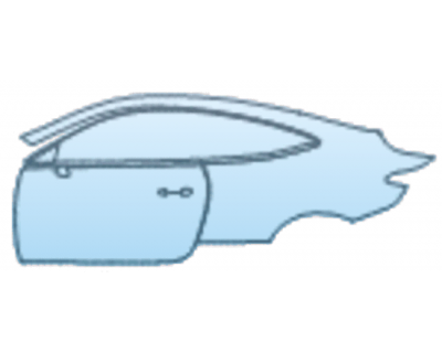 PAINT PROTECTION KIT - 2025 MERCEDES-BENZ CLE COUPE AMG CLE 53 DOOR AND REAR FENDER KIT LEFT SIDE ONLY - PRECUT PPF CLEAR BRA WRAP