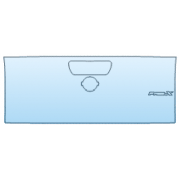 PAINT PROTECTION KIT - 2025 NISSAN FRONTIER PRO-X TAILGATE KIT EMBLEM PLACEMENT VARIES BADGE PLACEMENT VARIES - PRECUT PPF CLEAR BRA WRAP