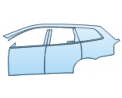 Precut PPF Kit – Clear Bra Paint Protection Film PAINT PROTECTION KIT - 2025 VOLVO EX90 ULTRA DOOR AND REAR FENDER KIT RIGHT SIDE ONLY - PRECUT PPF CLEAR BRA WRAP