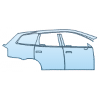 Precut PPF Kit – Clear Bra Paint Protection Film PAINT PROTECTION KIT - 2025 VOLVO EX90 ULTRA DOOR AND REAR FENDER KIT LEFT SIDE ONLY - PRECUT PPF CLEAR BRA WRAP