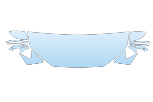 2027 AUDI S8 BASE PARTIAL HOOD FENDER MIRROR KIT