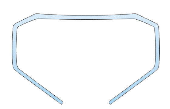 2022 AUDI S8 BASE GRILLE KIT PPF kit 2022 AUDI S8 BASE GRILLE KIT paint protection film kit