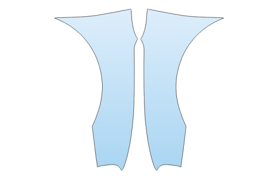 2027 HYUNDAI NEXO FULL FENDER KIT (NON (WRAPPED EDGES) EDGES) PPF kit 2027 HYUNDAI NEXO FULL FENDER KIT (NON (WRAPPED EDGES) EDGES) paint protection film kit