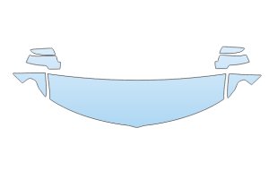 2027 RAM 1500 TUNGSEN PARTIAL HOOD FENDER MIRROR KIT