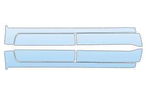2027 RAM 1500 TUNGSEN ROCKER KIT