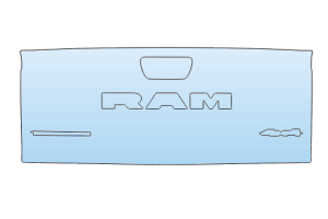 2027 RAM 1500 TUNGSEN TAILGATE