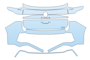 2026 VOLKSWAGEN TIGUAN SE-SEL R-LINE FULL REAR END