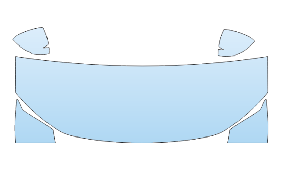 2025 POLESTAR POLESTAR 4 PARTIAL HOOD FENDER MIRROR KIT (WRAPPED EDGES) PPF kit 2025 POLESTAR POLESTAR 4 PARTIAL HOOD FENDER MIRROR KIT (WRAPPED EDGES) paint protection film kit
