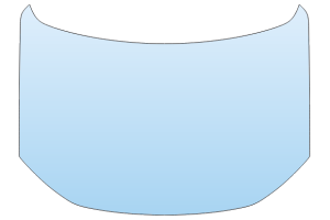 2025 POLESTAR POLESTAR 4 FULL HOOD (NON WRAPPED EDGES)
