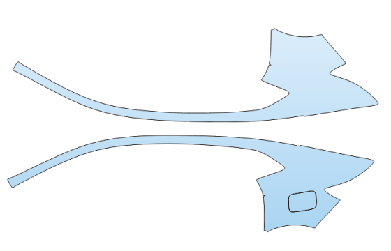 2027 POLESTAR POLESTAR 4 FULL PILLAR AND REAR QUARTERS paint protection film kit