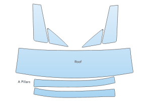 2025 POLESTAR POLESTAR 4 A PILLARS - ROOF FRONT - B PILLARS