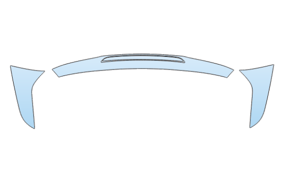 2025 MAZDA CX-50 HYBRID PREFERRED-PREMIUM-PREMIUM PLUS TOP HATCH (ABOVE REAR GLASS) AND SIDE PANELS PPF kit 2025 MAZDA CX-50 HYBRID PREFERRED-PREMIUM-PREMIUM PLUS TOP HATCH (ABOVE REAR GLASS) AND SIDE PANELS paint protection film kit