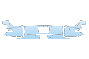 2024 GMC SIERRA EV DENALI EDITION 1 REAR BUMPER