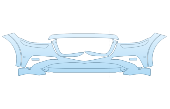 Precut PPF Kit – Clear Bra Paint Protection Film PAINT PROTECTION KIT
