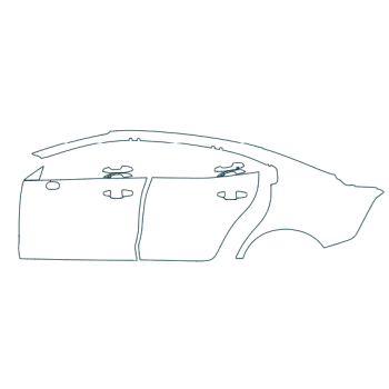 2025 Volvo S60 Ultimate Rear Fender and Door Kit (driver side only)