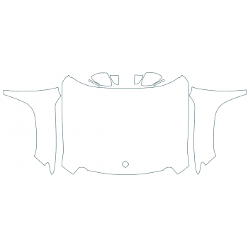 2023 RIVIAN R1S R1S BASE FULL HOOD, FENDERS, MIRRORS 2023 RIVIAN R1S R1S BASE FULL HOOD, FENDERS, MIRRORS