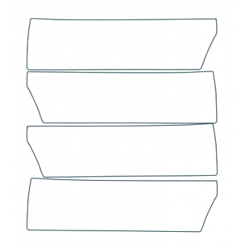 2023 RIVIAN R1S R1S BASE DOOR SILLS (4) 2023 RIVIAN R1S R1S BASE DOOR SILLS (4)