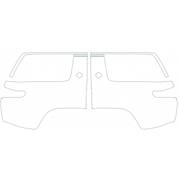 2023 RIVIAN R1S R1S BASE FULL QUARTER PANELS 2023 RIVIAN R1S R1S BASE FULL QUARTER PANELS
