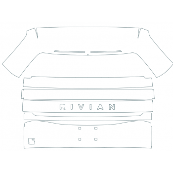 2023 RIVIAN R1S R1S BASE REAR HATCH 2023 RIVIAN R1S R1S BASE REAR HATCH