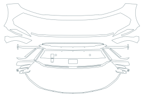 2027 HYUNDAI SONATA HYBRID FRONT BUMPER KIT